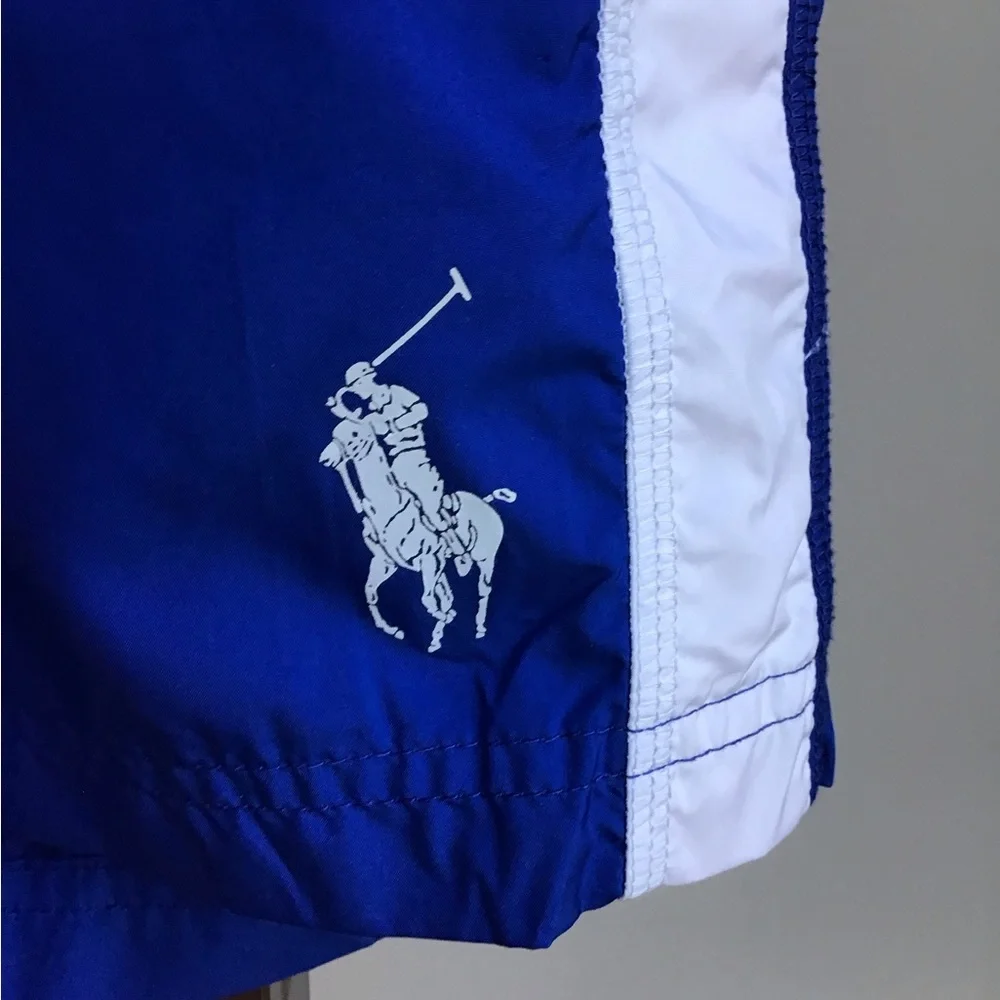 Polo RL Sport Shorts Elastic Waist‎ Drawstring Lightweight Pony Boys